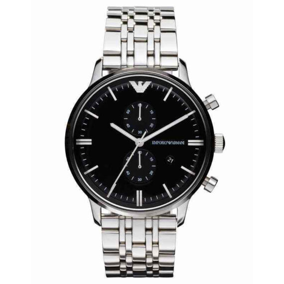 Classic Chronograph Black Dial AR0389 43mm