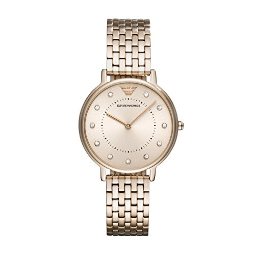 Kappa Dress Two-Hand Rose Gold Tone AR11062 32mm