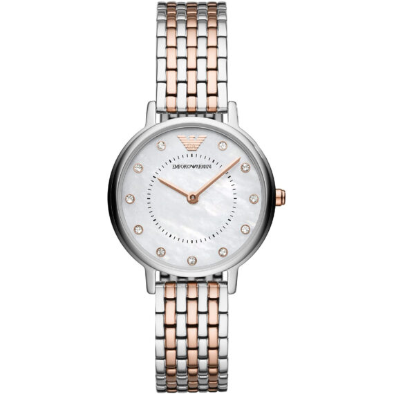 Mother of Pearl Dial Two Tone Ladies Watch AR11094