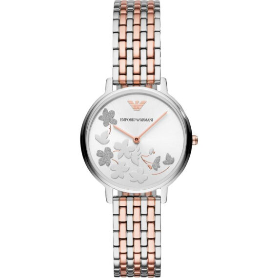 Kappa Silver Sunray Two-Tone Ladies Watch AR11113