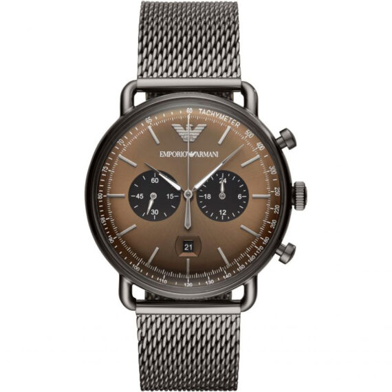 Aviator Chronograph Brown Dial AR11141 43mm