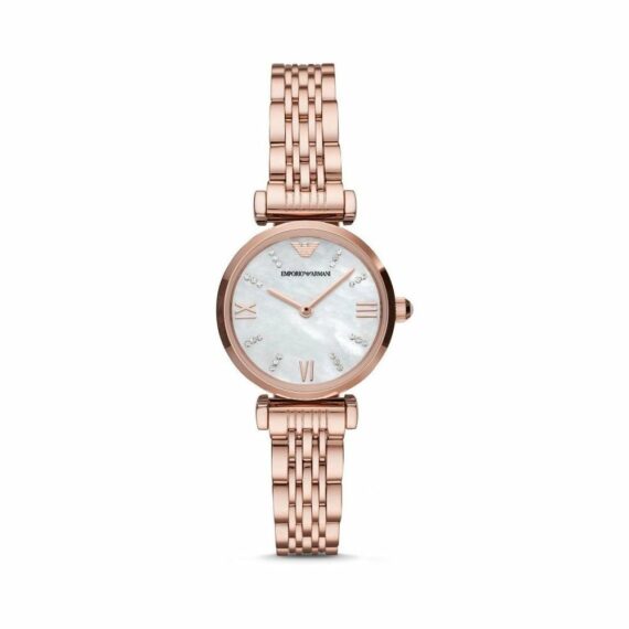 Gianni T-Bar Quartz Mother of Pearl AR11316 28mm