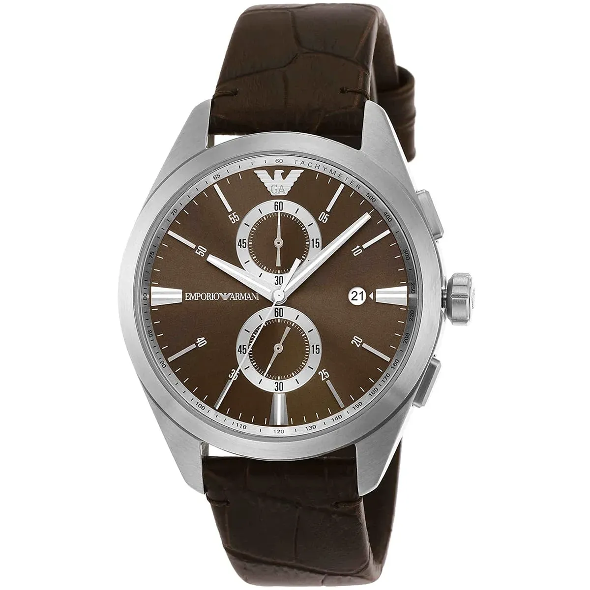 Claudio Chronograph Brown Dial AR11482 43mm