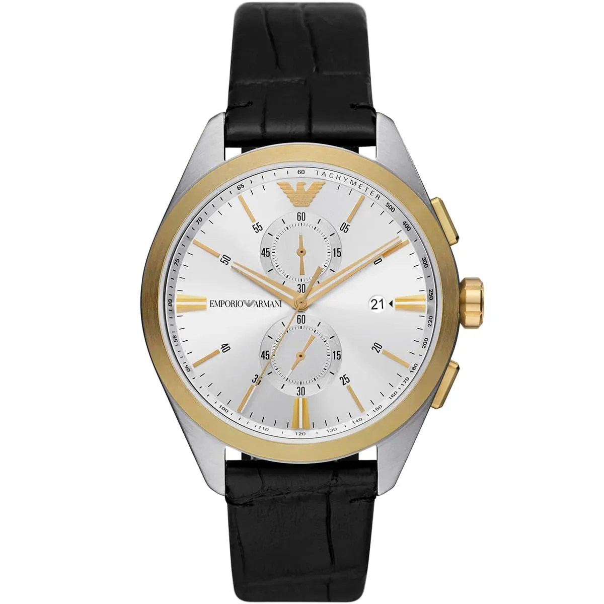 Claudio Chronograph Quartz Silver Dial AR11498 43mm