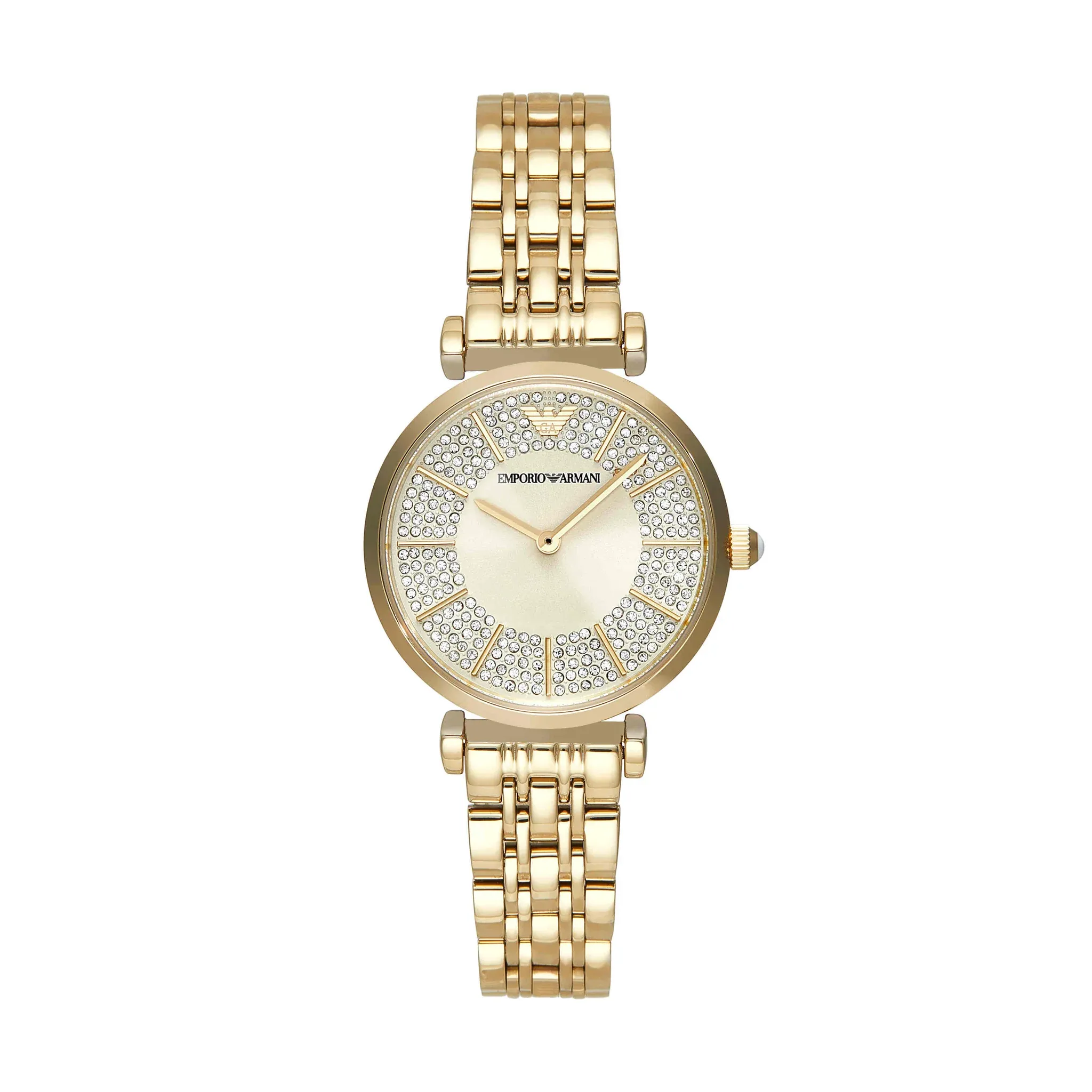 Gianni T-Bar Gold-Tone Stainless Steel Watch AR11608