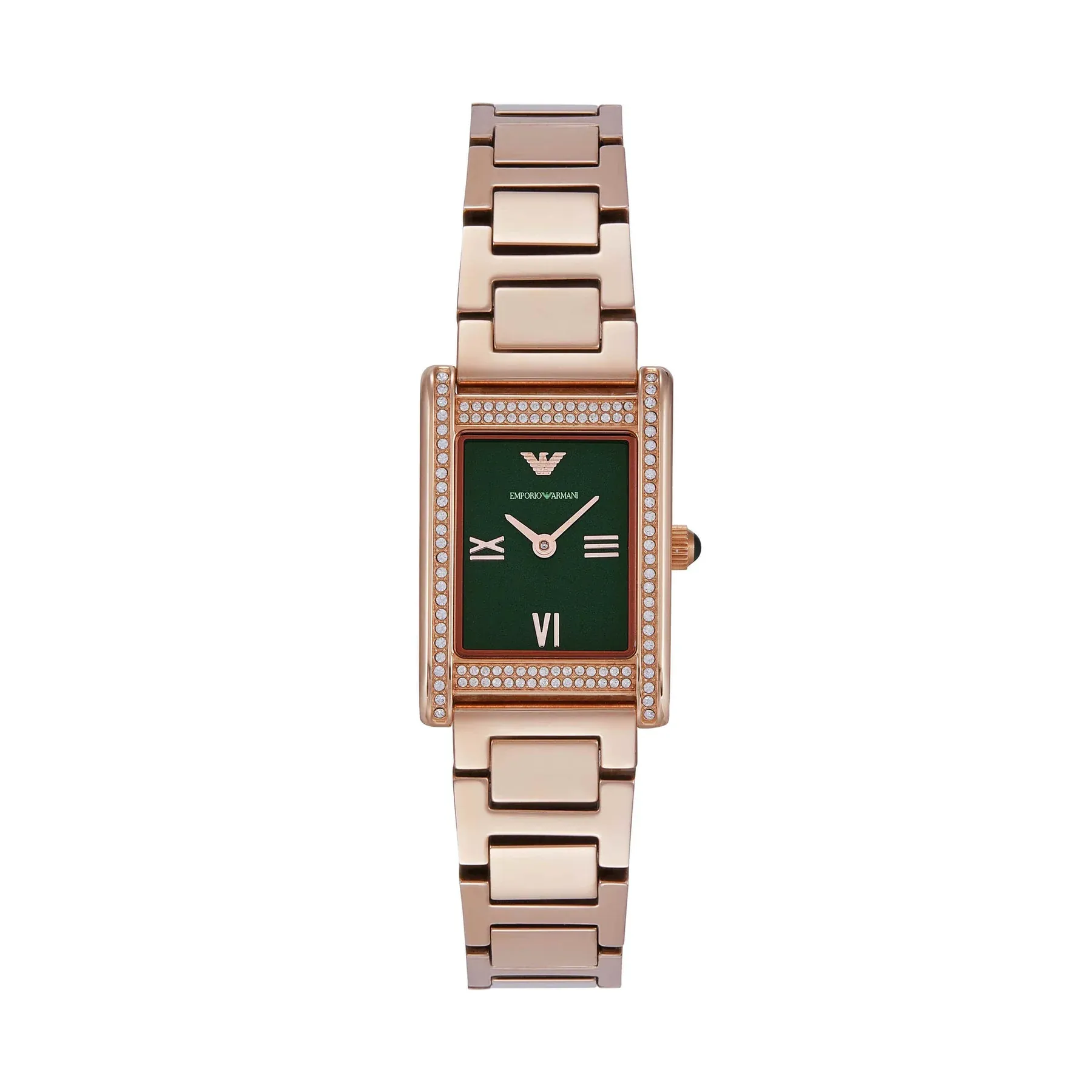 Genni Green Dial Rose Gold-Tone AR11641 22mm