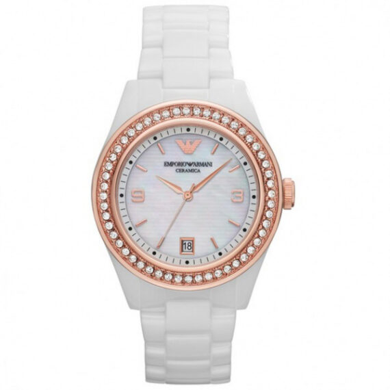 Ceramica White Mother of Pearl Dial AR1472