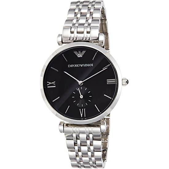 Retro Black Dial Stainless Steel AR1676 40mm