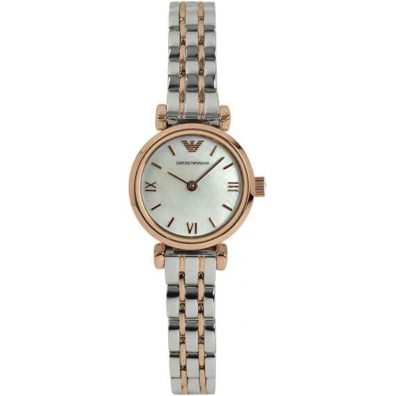 Gianni Two-Tone Stainless Steel Mother-of-Pearl Dial AR1764