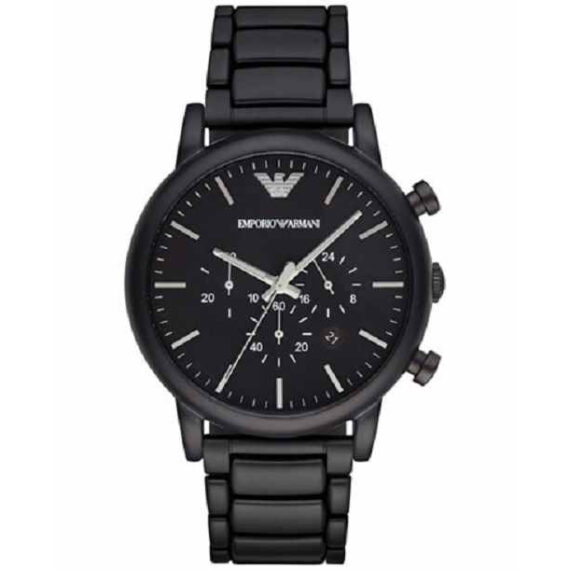Luigi Chronograph Black Dial AR1895 46mm
