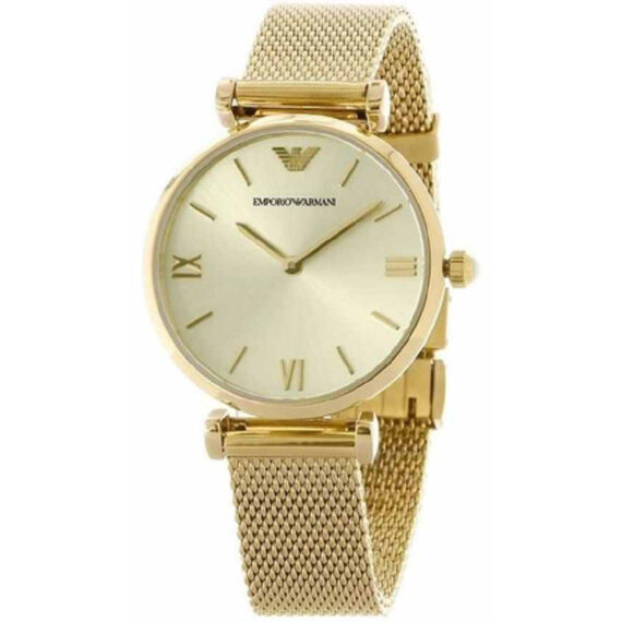 Retro Gianni T-Bar Quartz Gold-tone Stainless Steel AR1957 32mm