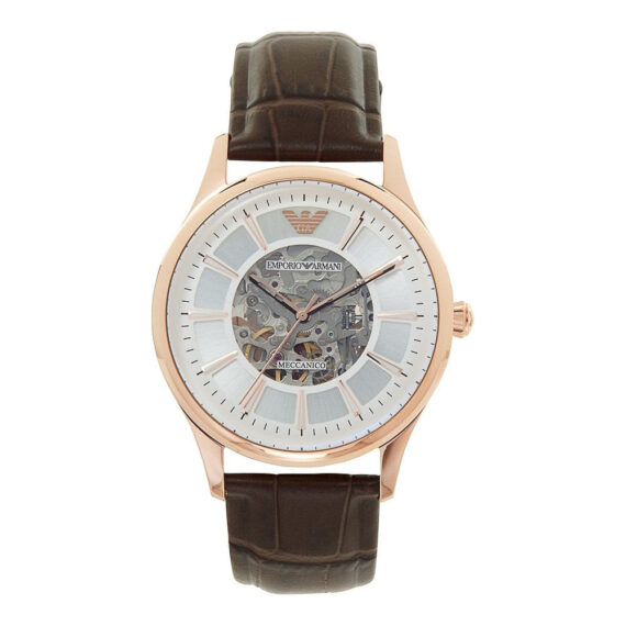 Epoca Skeleton Dial Brown Leather Automatic AR2073