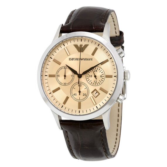 Classic Chronograph Beige Dial AR2433 43mm