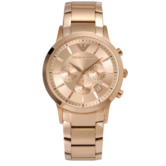 Chronograph Rose Gold-Tone Stainless Steel AR2452