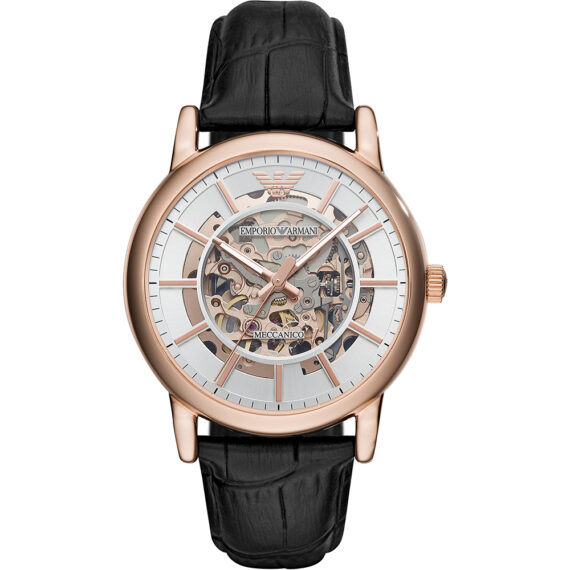 Meccanico Automatic Skeleton Silver Dial AR60007 43mm