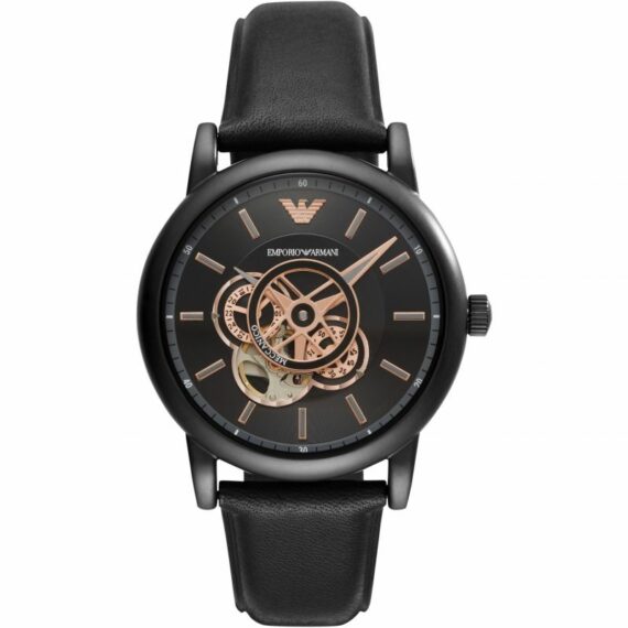 Luigi Automatic Open Heart Black Dial AR60012 43mm