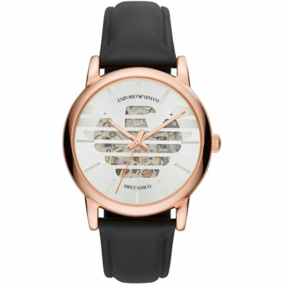 Luigi Automatic Silver Skeleton Dial AR60031 43mm