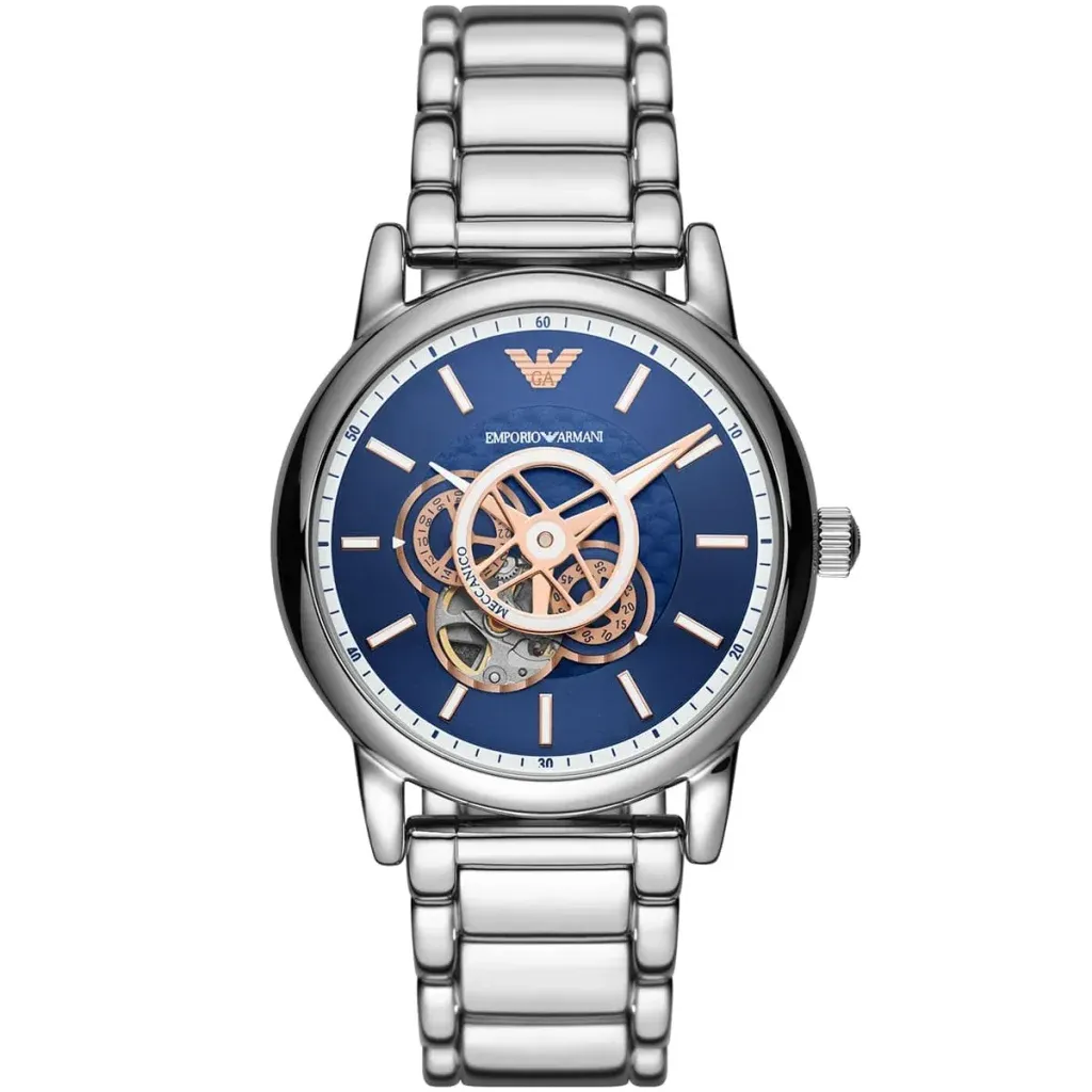 Luigi Skeleton Blue Dial Automatic AR60036 43mm