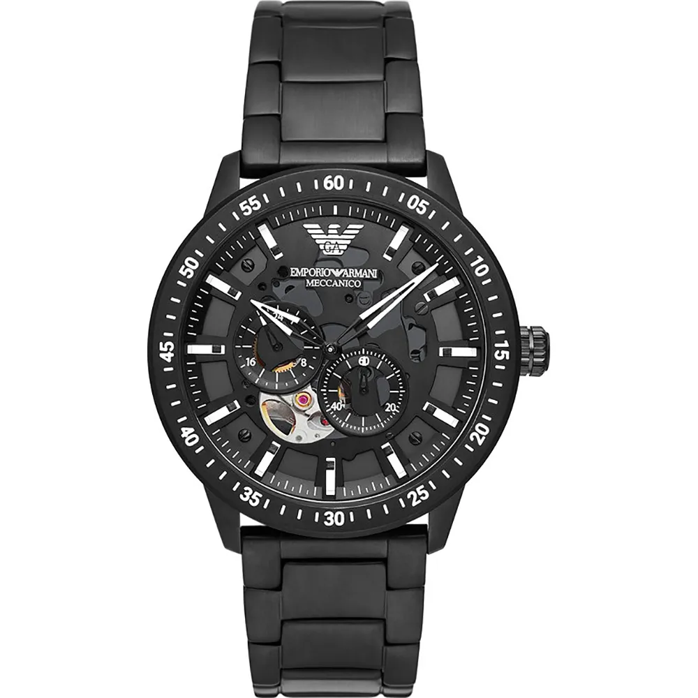 Mario Meccanico Automatic Black Dial AR60054 43mm