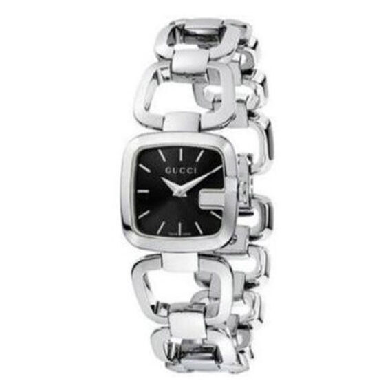 G-Gucci Black Dial Stainless Steel YA125510