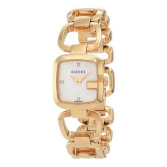 G-Gucci Mother of Pearl Diamond Dial YA125513 24mm