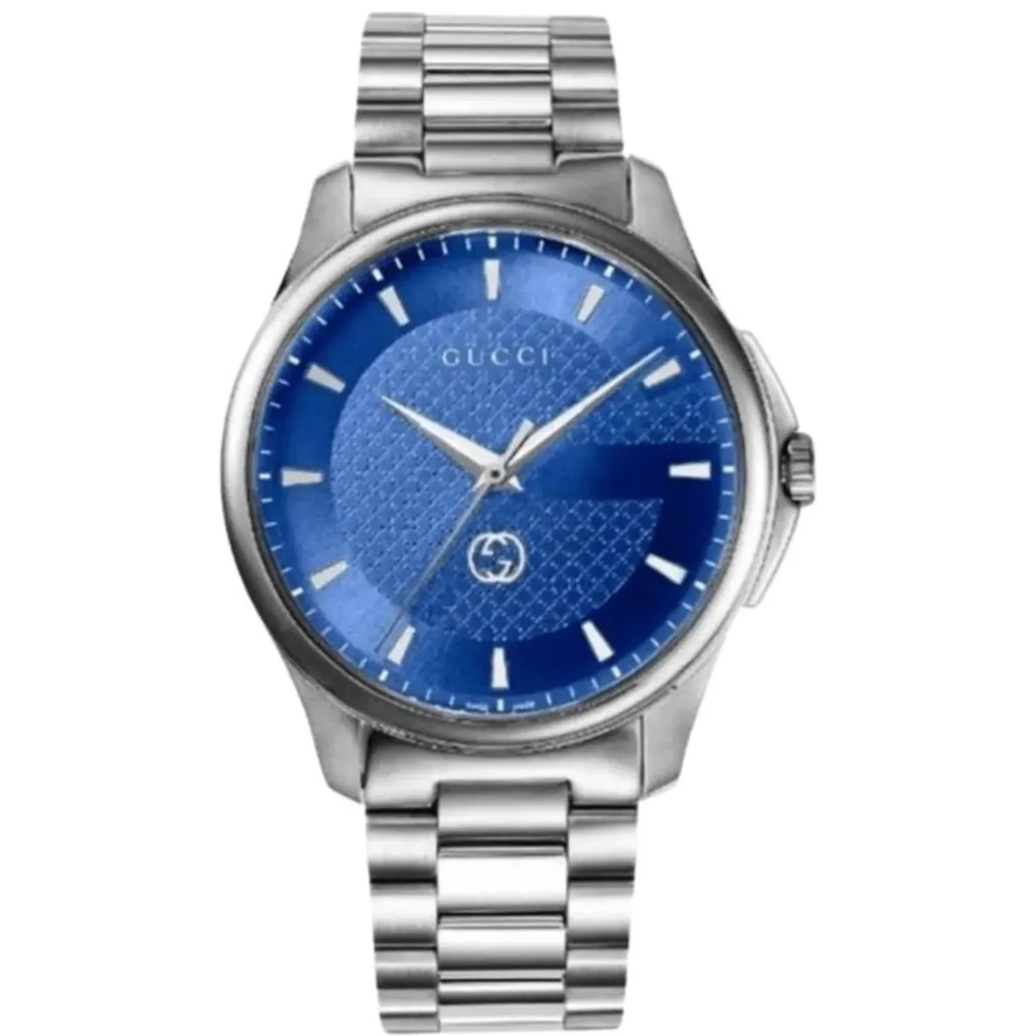 G-Timeless Blue Dial Stainless Steel YA126371 40mm