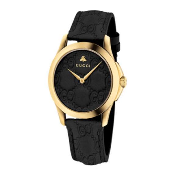 G-Timeless Black GG Dial Quartz YA1264034 38mm