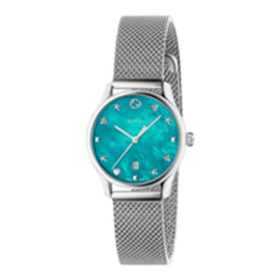 G-Timeless Turquoise Mother of Pearl Dial YA1264039 36mm
