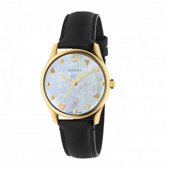 G-Timeless Mother of Pearl Dial Quartz YA1264044 36mm