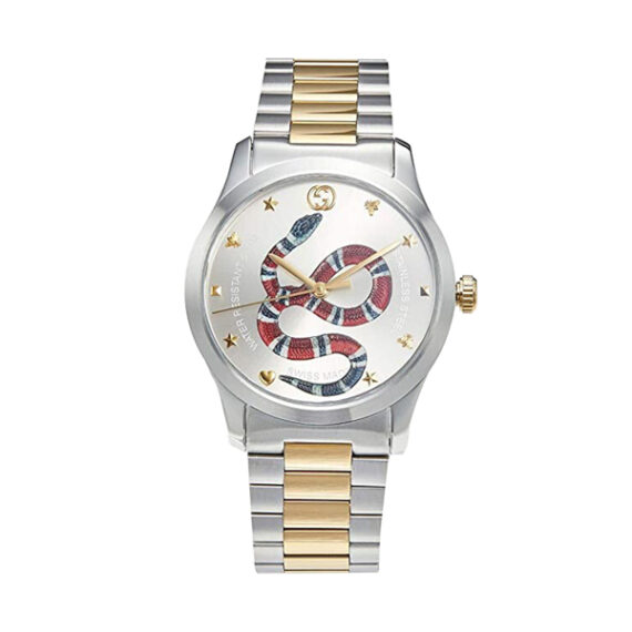 G-Timeless Snake Motif Two-Tone 38mm YA1264075