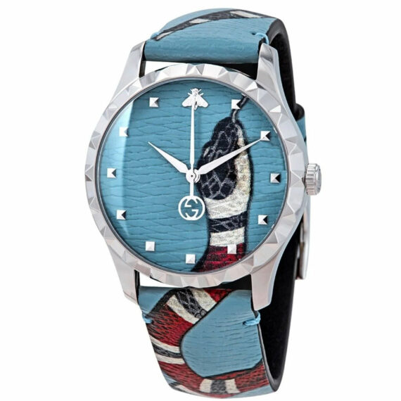 G-Timeless Blue Dial Kingsnake YA1264080 38mm
