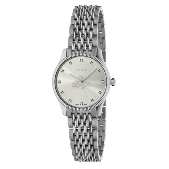 G-Timeless Mother of Pearl Diamond Dial YA1264094 36mm