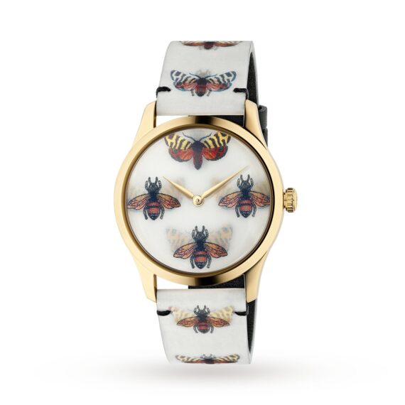 G-Timeless 38mm White Dial YA1264109
