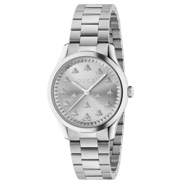 G-Timeless 32mm Silver Dial YA1265031