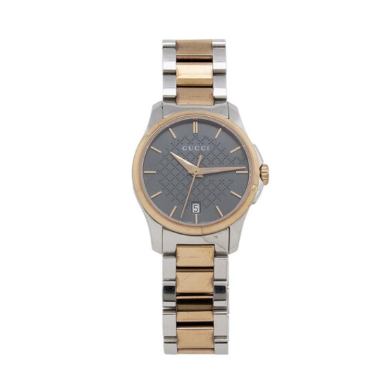 G-Timeless Grey Dial Ladies Watch YA126527 27mm