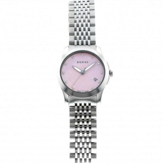G-Timeless Pink Pearl Dial YA126534 27mm