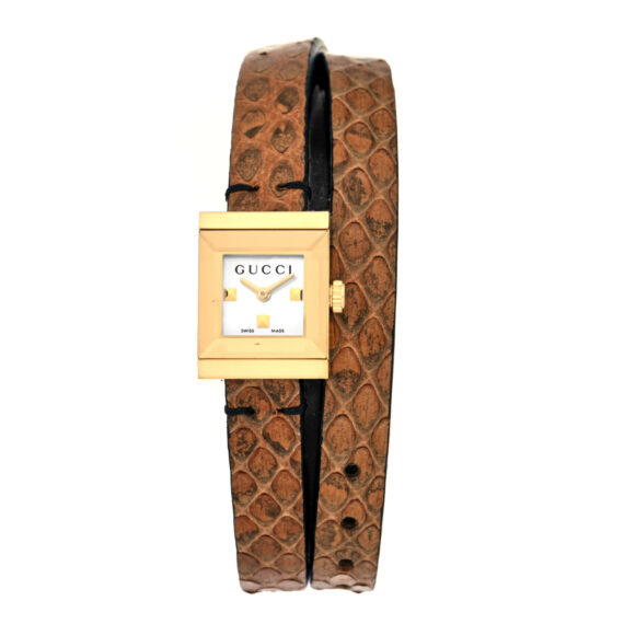 G-Frame Rectangular White Mother-of-Pearl Dial YA128523 14mm
