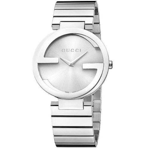 Interlocking Ladies Quartz Silver Dial YA133308 37mm