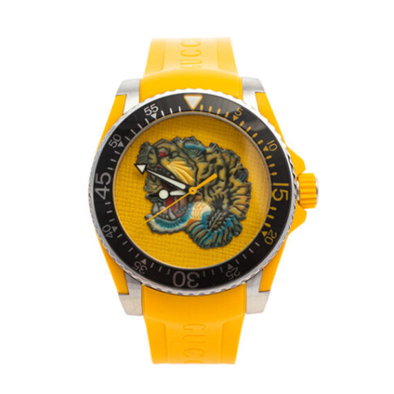 Dive Embroidered Tiger Watch YA136317 40mm
