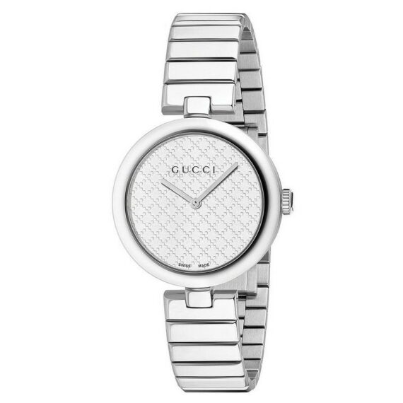 Diamantissima Quartz White Dial Steel YA141402
