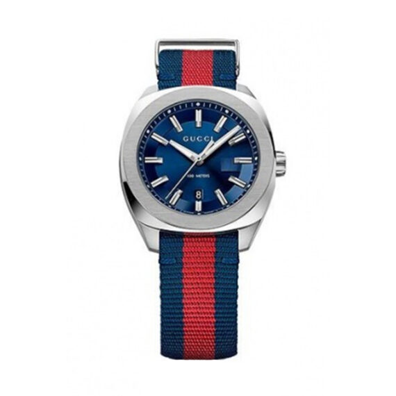 GG2570 Blue Dial Blue and Red Nylon Strap YA142304 41mm