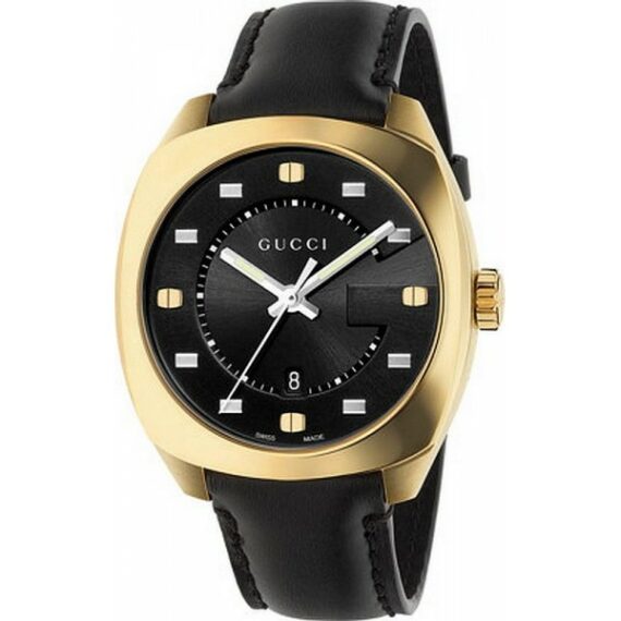 GG2570 Black Dial Black Leather YA142310 41mm
