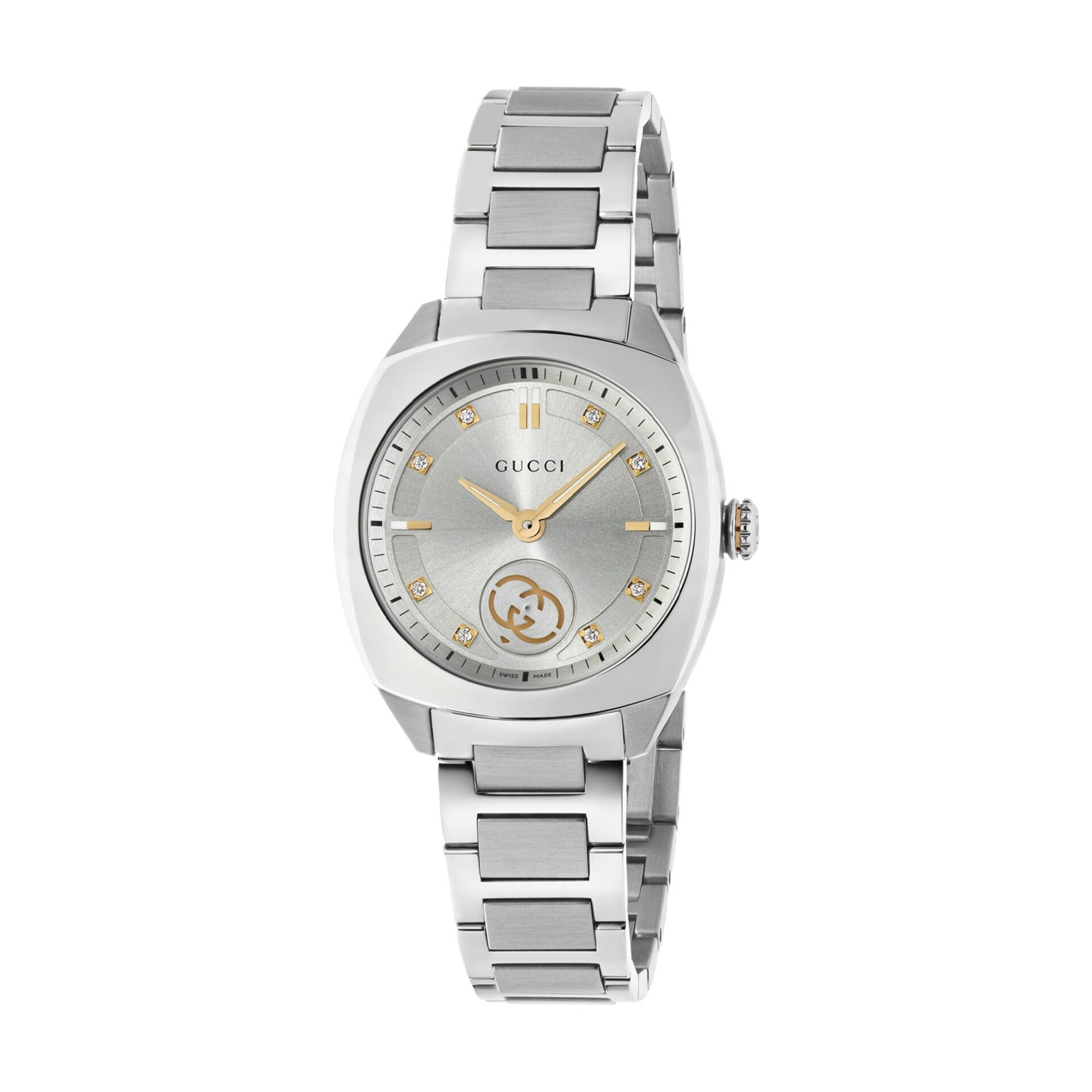 Interlocking 29mm Diamond Quartz Watch YA142510
