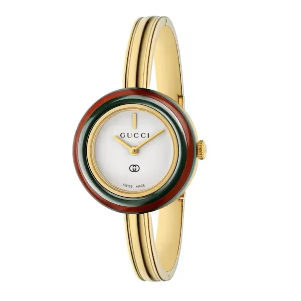 Gucci Chiodo YA151542 Gold-Tone Bangle Watch Ref. YA151542