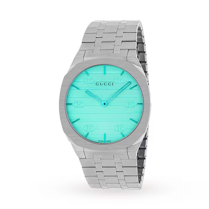 25h 38mm Quartz Blue Dial Ladies Watch YA163409