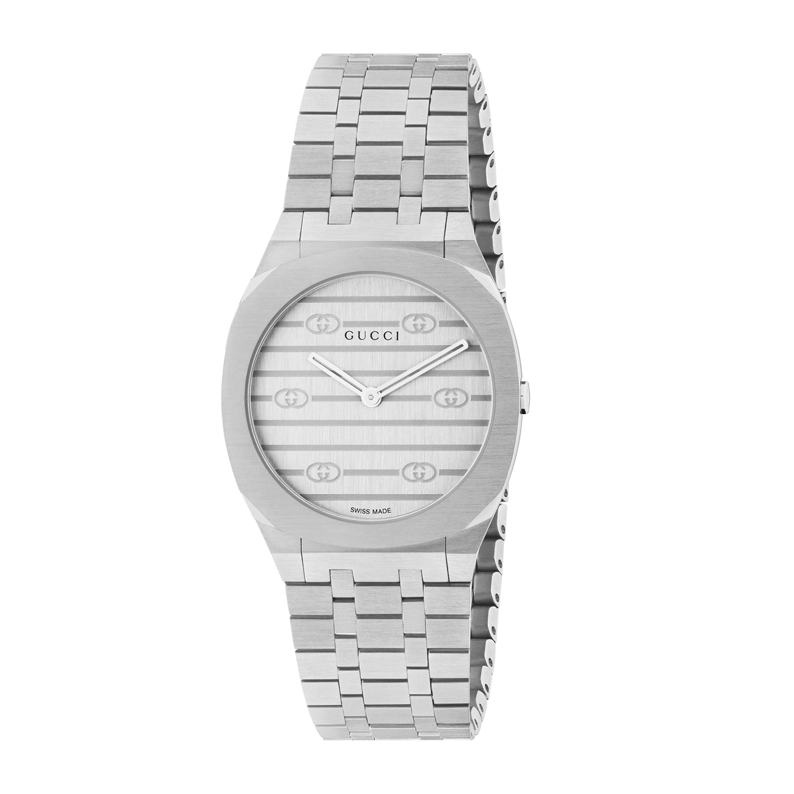 25H 30mm Quartz Stainless Steel Silver Dial Women's Watch YA163501
