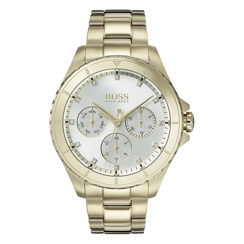 Premiere Quartz Crystal Silver Dial Ladies Watch 1502445