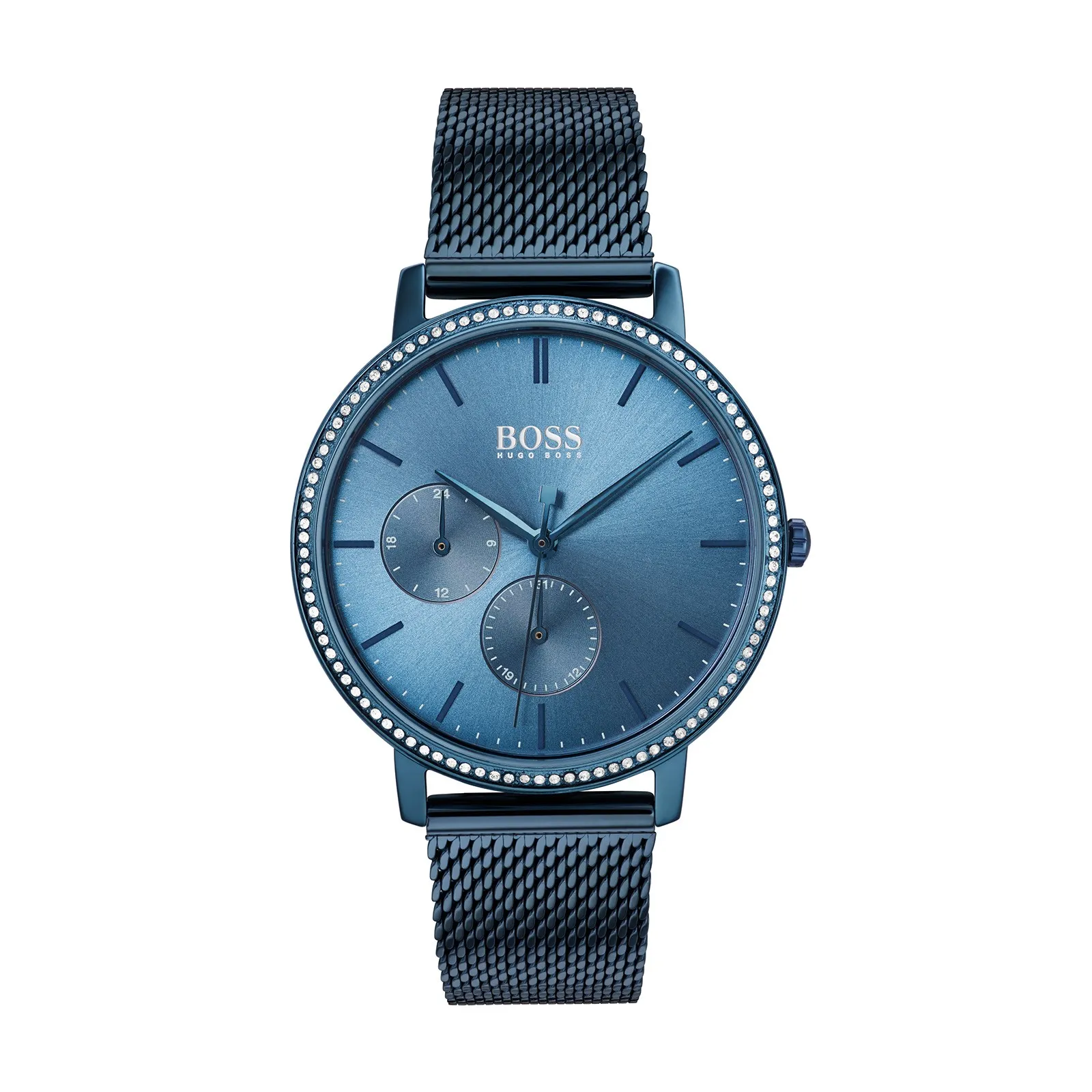 Infinity Blue Dial Blue Mesh Bracelet 1502518