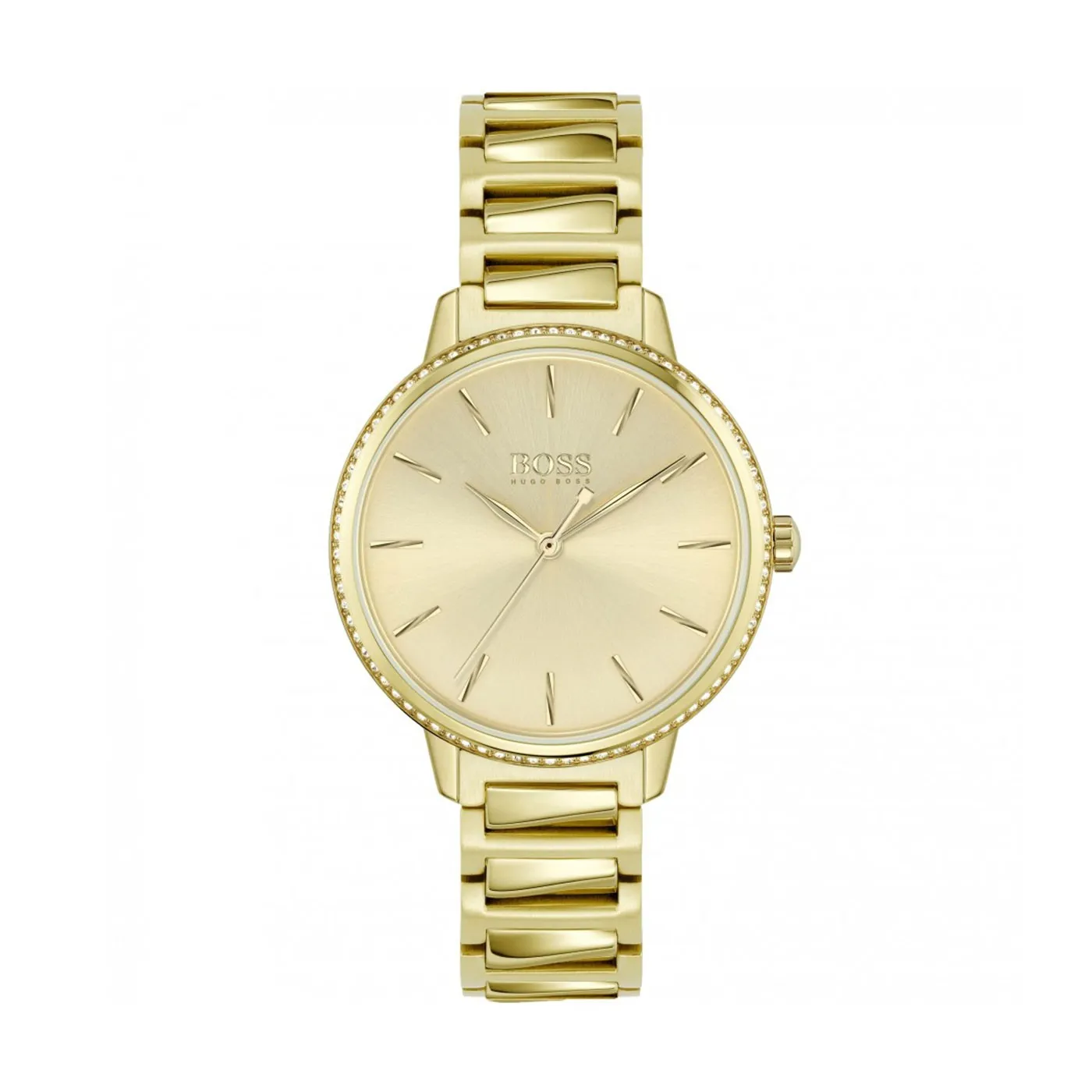 Signature Gold Dial Gold Steel Strap 1502541 34mm