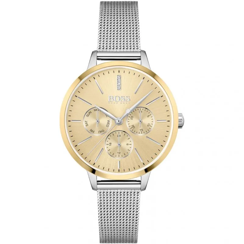 Symphony Gold-Tone Silver Mesh Bracelet 1502600